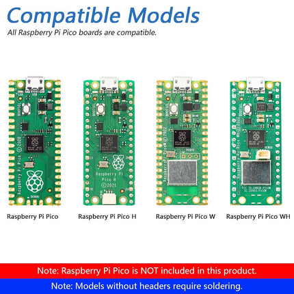Freenove Mecanum Wheel Car Kit for Raspberry Pi Pico (Not Included) (Compatible with Arduino IDE), Dot Matrix Expressions, Obstacle Avoidance, Line Tracking, Light Tracing, Colorful Light, App