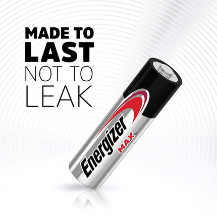 Energizer Max AA Batteries & AAA Batteries Combo Pack, 24 AA and 24 AAA (48 Count)