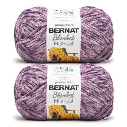 Bernat Blanket Mist-ical Purple Sky 2 Pack of 300g