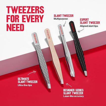 Revlon Tweezer, Slant Tip (Pack of 6)