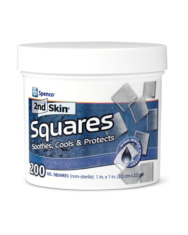 Spenco 2nd Skin 200 Gel Squares (Non-sterile) - Bl