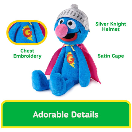 GUND Sesame Street Super Grover Toothpick 15-Inch Plush Toy, Ages 1+