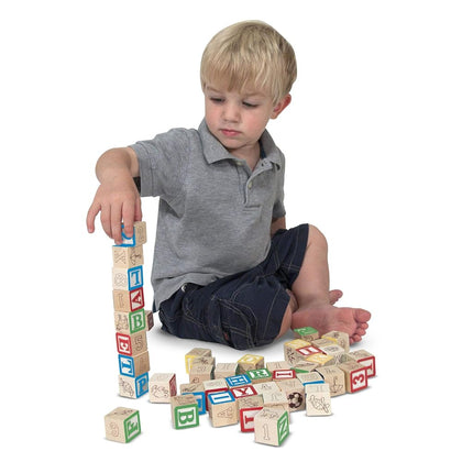 ABC /123 Wooden Blocks - Melissa & Doug