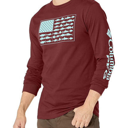 Columbia Men's Americana Saltwater Fish Flag Long 