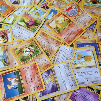 Lot 40 Pokemon GO TCG:1st Gen Cards Base Jungle Fossil Team Rocket Card Common and Uncommon! Hot Seller Items