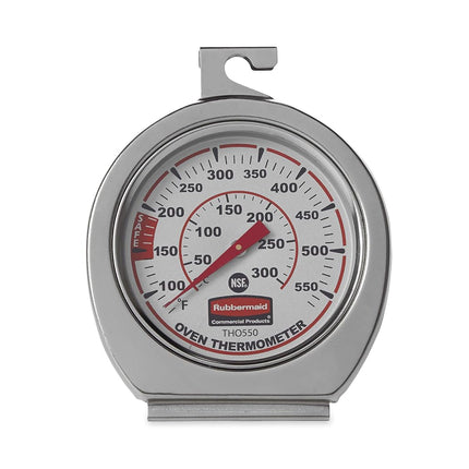 Rubbermaid Commercial Products Stainless Steel Instant Read Oven/Grill/Smoker Monitoring Thermometer