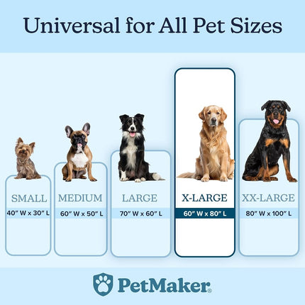 PETMAKER Dog Blanket, Pink, 60” x 80”
