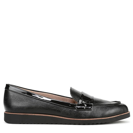 LifeStride Women's Zee Loafer, Black-dm, 6.5 Wide