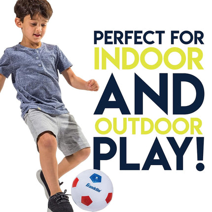 Franklin Sports Kids Soccer Goal with Ball and Pump – 24inch X 16inch Folding Goal – Great for Backyard or Indoor Play (60165X)