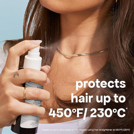 BondiBoost Heat Protectant Spray 4.23 fl oz - Thermal Hair Protection from Heat Styling - Light Weight Formula - Sulfate + Paraben Free, for Women + Men - Vegan/Cruelty-Free - Australian Made