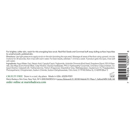 Mario Badescu Kiwi Face Scrub - For All Skin Types 118ml
