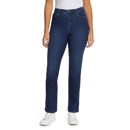 Gloria Vanderbilt Women's Petite Amanda Classic Tapered Jean, Scottsdale Wash, 4 Short