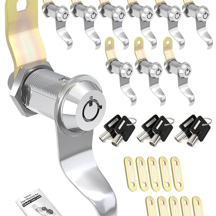Naissian RV Locks for Storage Door 1 1/2 INCH, Cam
