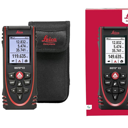 Leica Geosystems, US Tools, LEIAD 850834 Leica Disto x3 Laser Distance Meter