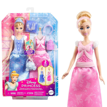 Mattel Disney Princess Cinderella Fashion Doll wit