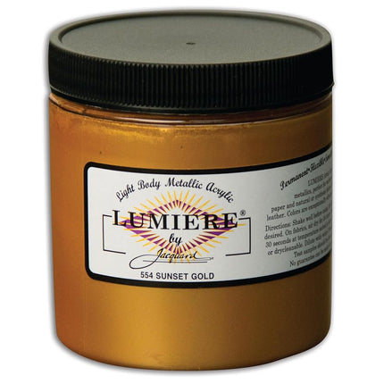 Lumiere Light Body Acrylic Paint Color Sunset Gold