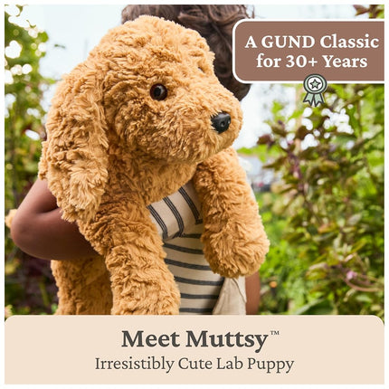 GUND Plush 14in 4everFriends Muttsy Dog