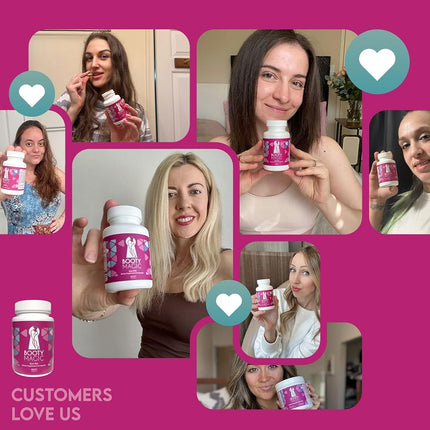 Booty Magic Ultra Butt Enhancement Pills - 2 Month Supply