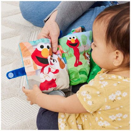 GUND Barrio Sésamo Amigos Peludos para Siempre Libro Suave Elmo y Tango Peluches, 16.5 cm