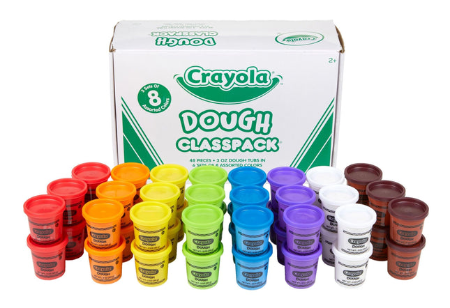 Crayola Dough Classpack - 8 Assorted Colors (48 Co