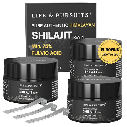 Life & Pursuits Pure Authentic Himalayan Shilajit 