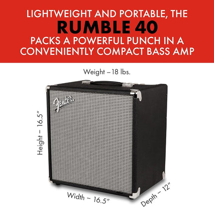 Fender Rumble 40 Combo pour Basse