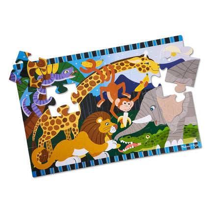 Melissa & Doug Safari Social Floor Puzzle (2'x3')