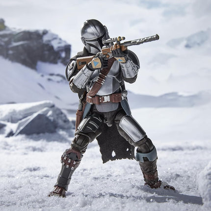 Star Wars The Black Series The Mandalorian & Grogu, Star Wars: The Mandalorian & Grogu Deluxe Collectible 6 Inch Action Figure Gift
