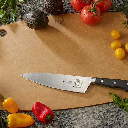 Mercer Culinary M23510 Renaissance 8-Inch Stainless Steel Forged Chef's Knife, Black
