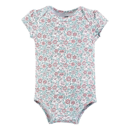 Bodysuits de algodón unisex para bebés Hudson Baby, Love Floral, 3-6 meses