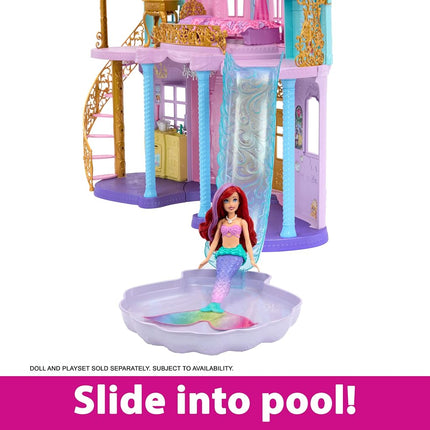 Mattel Disney Princess Ultimate Castle, 4 Ft Tall w/ Lights and Sounds