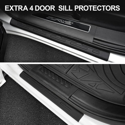 LUMWAY Floor Mats for 2019-2026 Chevy Silverado & Sierra 1500