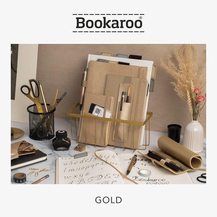 IF Bookaroo Notebook Tidy - Gold