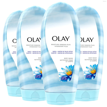 Olay Moisture Ribbons Plus Shea + Blue Lotus Body 