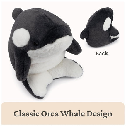 Gund Snuffles Friends Orca Flynn Plush Toy, 25 cm Height