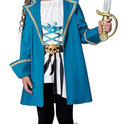 Girl's Petite Pirate Costume for Toddlers 3T/4T