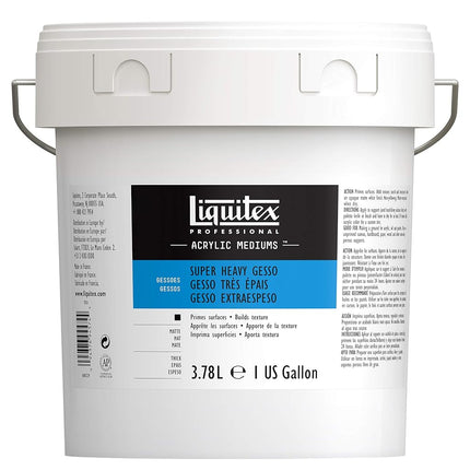 Liquitex Super Heavy Gesso Surface Prep Medium, 128-Ounce (Gallon)