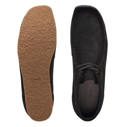 Clarks Men's Shacre Chukka Boot, Black Suede, 9.5 UK