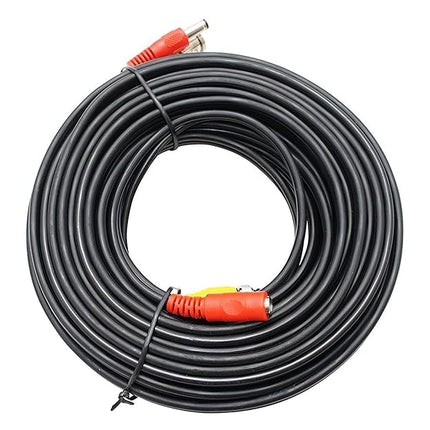 SPT Security Systems Premade Premium Siamese Power & Video Cable (Black) - 25' - 93-VP25B-6