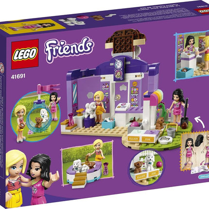 LEGO Friends Doggy Day Care 41691 Building Kit; Birthday Gift for Kids, Comes with 2 Mini-Dolls and 2 Toy Dog Figures, New 2021 (221 Pieces)