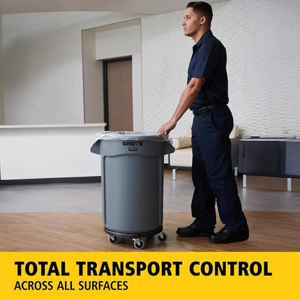 Rubbermaid BRUTE Trash Can Dolly - Black