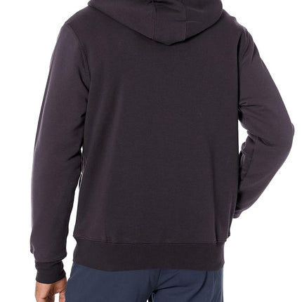 Sudadera con capucha de forro polar con cremallera completa, forro térmico y DWR para hombre Dickies, color negro, 2X