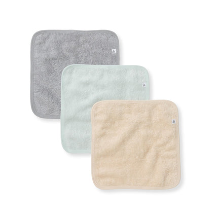 Burt's Bees Baby 3 Pack Infant Washcloths, 100% Or