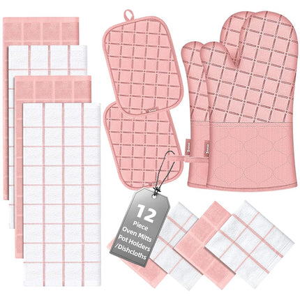 Oven Mitts Pot Holders Sets/Kitchen Towels and Dis