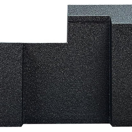 Rockville REC133 Dual 10" Sealed Subwoofer Enclosure, Custom Fit, Durable MDF, Bed Liner Finish, High-Performance Bass, for 2019-2023 Jeep Gladiator Owners
