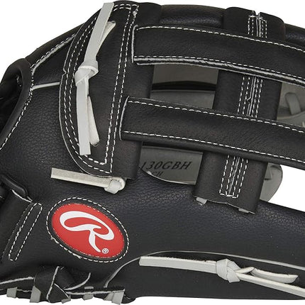 Rawlings | Gant de softball lent RSB | Lancer main droite | 13" - Toile en H professionnelle
