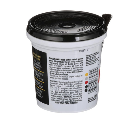 Sta-Lube SL3303 Brake Caliper Synthetic Grease - 12 Wt Oz.