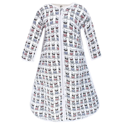 Hudson Baby Unisex Baby Long Sleeve Muslin Sleepin