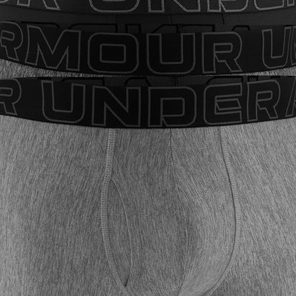 Under Armour Men's Standard Performance Tech 9-inch Boxerjock Multi-Pack, Steel Heather 3 Pack, XXL