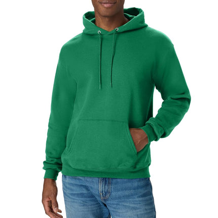 Hanes Men's EcoSmart Hoodie, Midweight Fleece, Pul